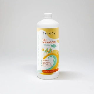 Gel na nádobí s vůní citronu Natuty